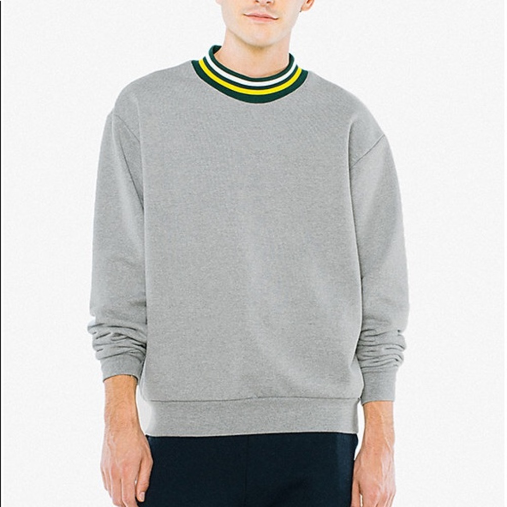 American Apparel Mockneck Sweatshirt
